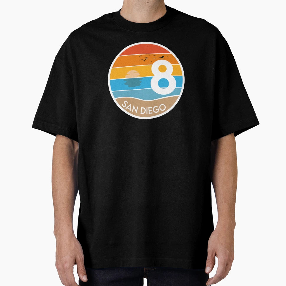 San Diego 8 T-Shirt - Streetwear Style Unisex - T-Shirt, Sweatshirt, Hoodie