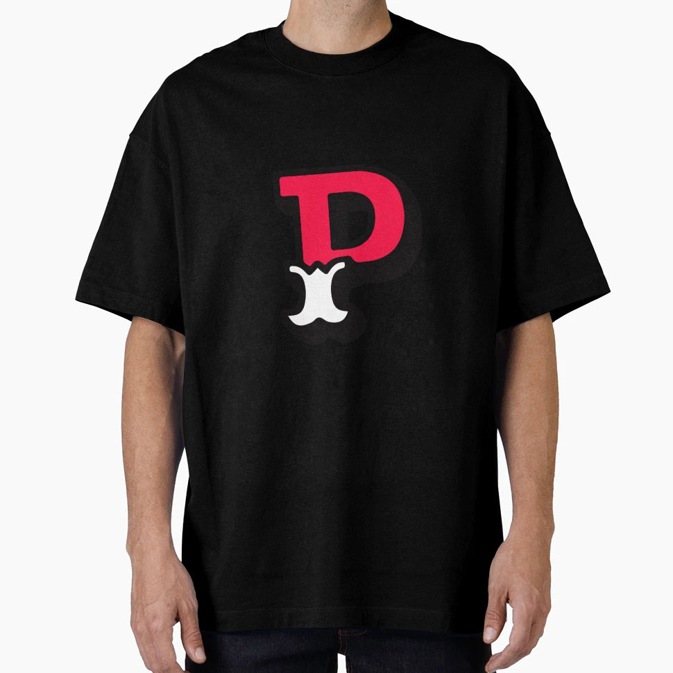 Monogram P Alphabet Scrapbooking Red T-Shirt - Graphic Print Men Women - T-Shirt, Sweatshirt, Hoodie