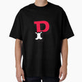 Monogram P Alphabet Scrapbooking Red T-Shirt - Graphic Print Men Women - T-Shirt, Sweatshirt, Hoodie
