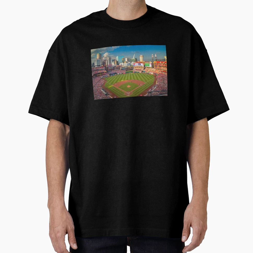 Busch Stadium T-Shirt - Graphic Print Men Women - T-Shirt, Sweatshirt, Hoodie
