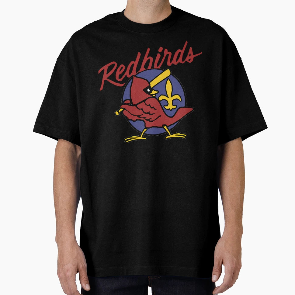Louisville Redbirds Minor League Baseball T-Shirt - Minimalist Print Unisex - T-Shirt, Sweatshirt, Hoodie