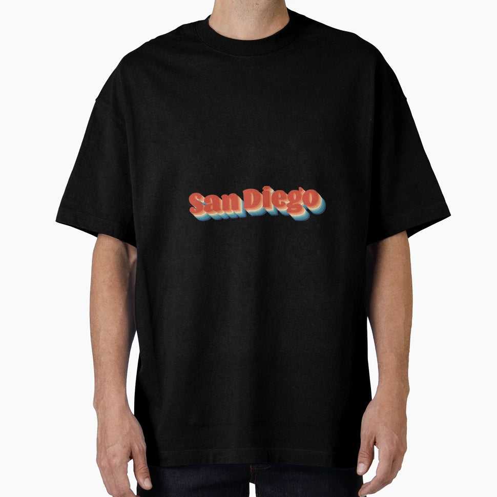 70S San Diego T-Shirt - Aesthetic Graphic for Adults - T-Shirt, Sweatshirt, Hoodie