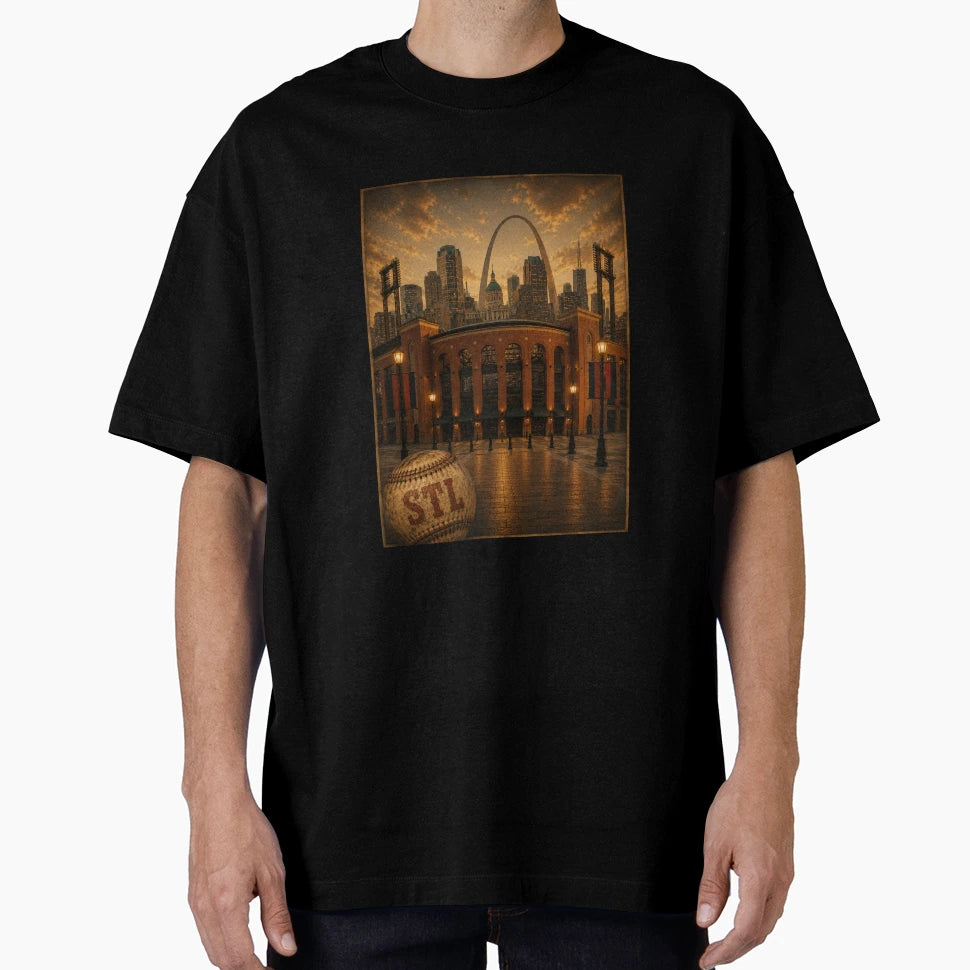 St Louis Baseball Haven T-Shirt - Fun Novelty Design for Adults - T-Shirt, Sweatshirt, Hoodie