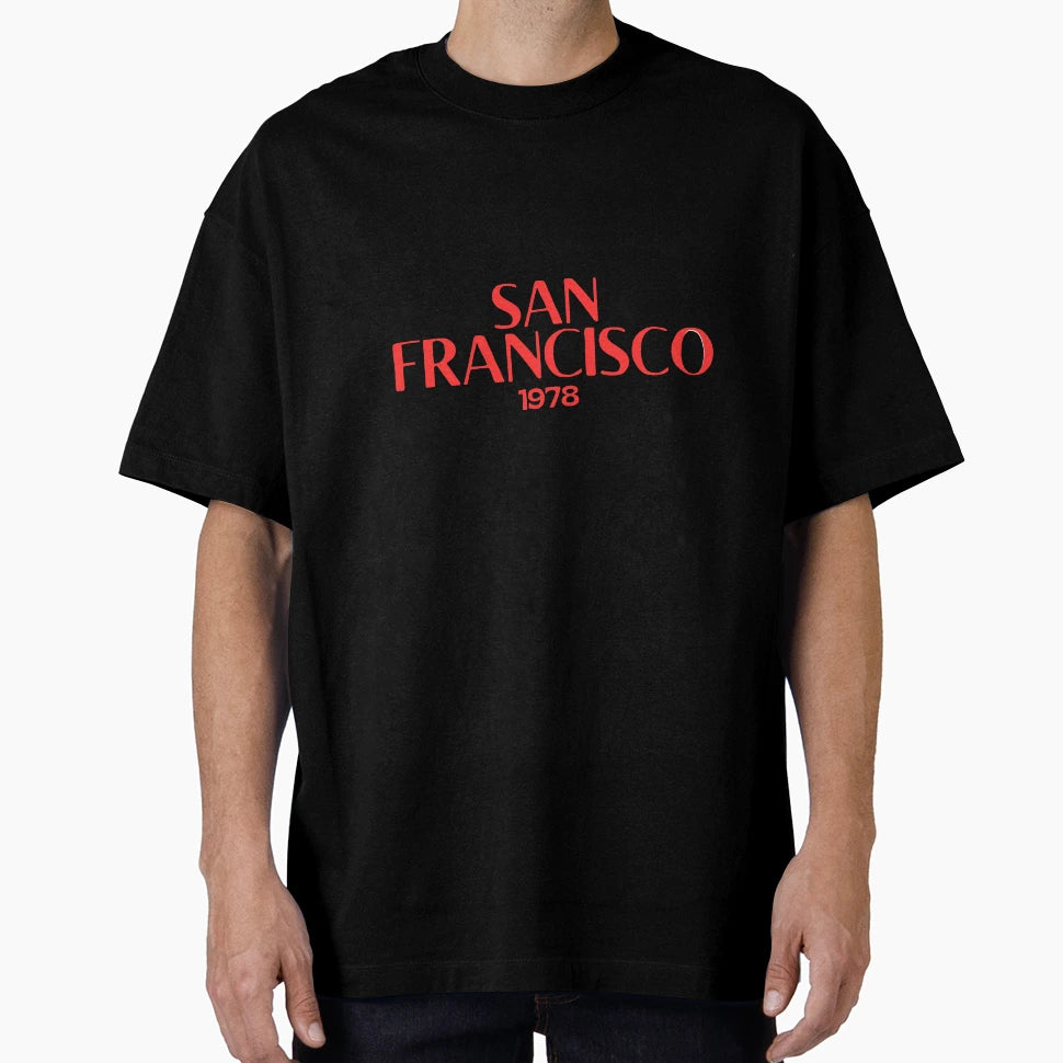 San Francisco California T-Shirt - Minimalist Print Men Women - T-Shirt, Sweatshirt, Hoodie