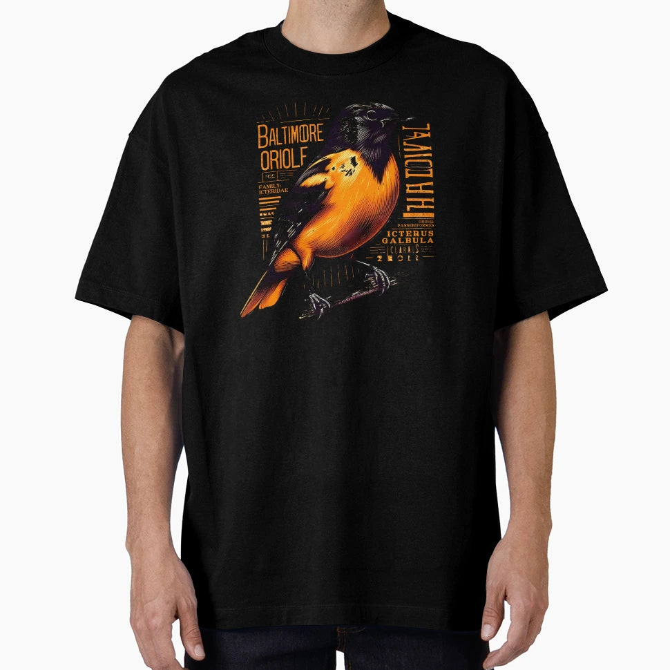 Baltimore Oriole 5 T-Shirt - Aesthetic Graphic Unisex - T-Shirt, Sweatshirt, Hoodie