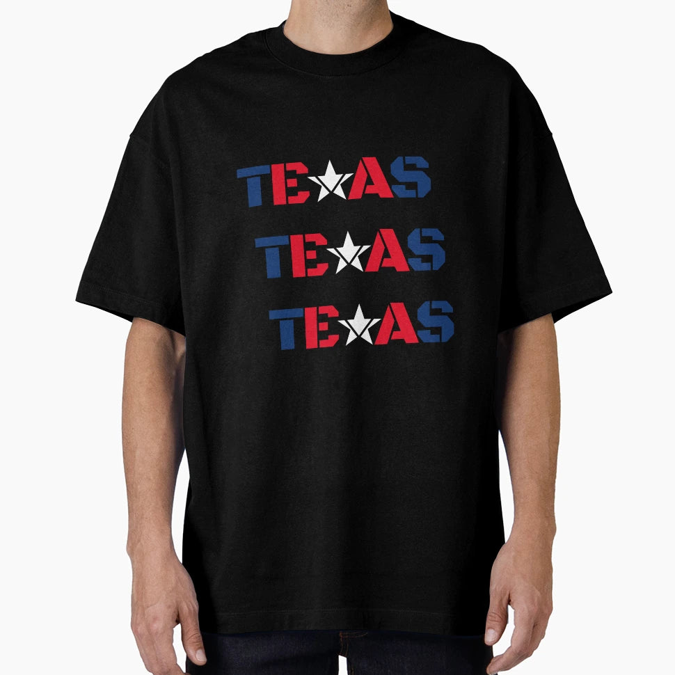 Texas Star T-Shirt - Graphic Print Unisex - T-Shirt, Sweatshirt, Hoodie