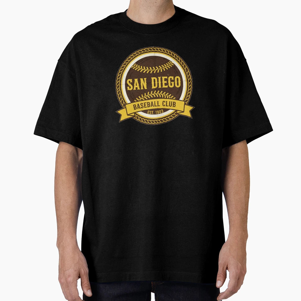 San Diego Baseball White T-Shirt - Aesthetic Graphic Unisex - T-Shirt, Sweatshirt, Hoodie
