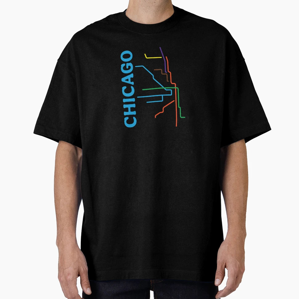 Chicago L T-Shirt - Novelty Apparel Unisex - T-Shirt, Sweatshirt, Hoodie