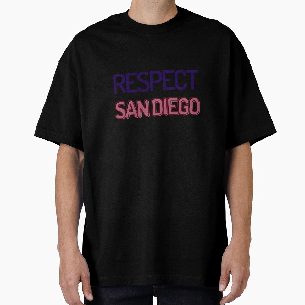 Respect San Diego T-Shirt - Novelty Apparel Men Women - T-Shirt, Sweatshirt, Hoodie
