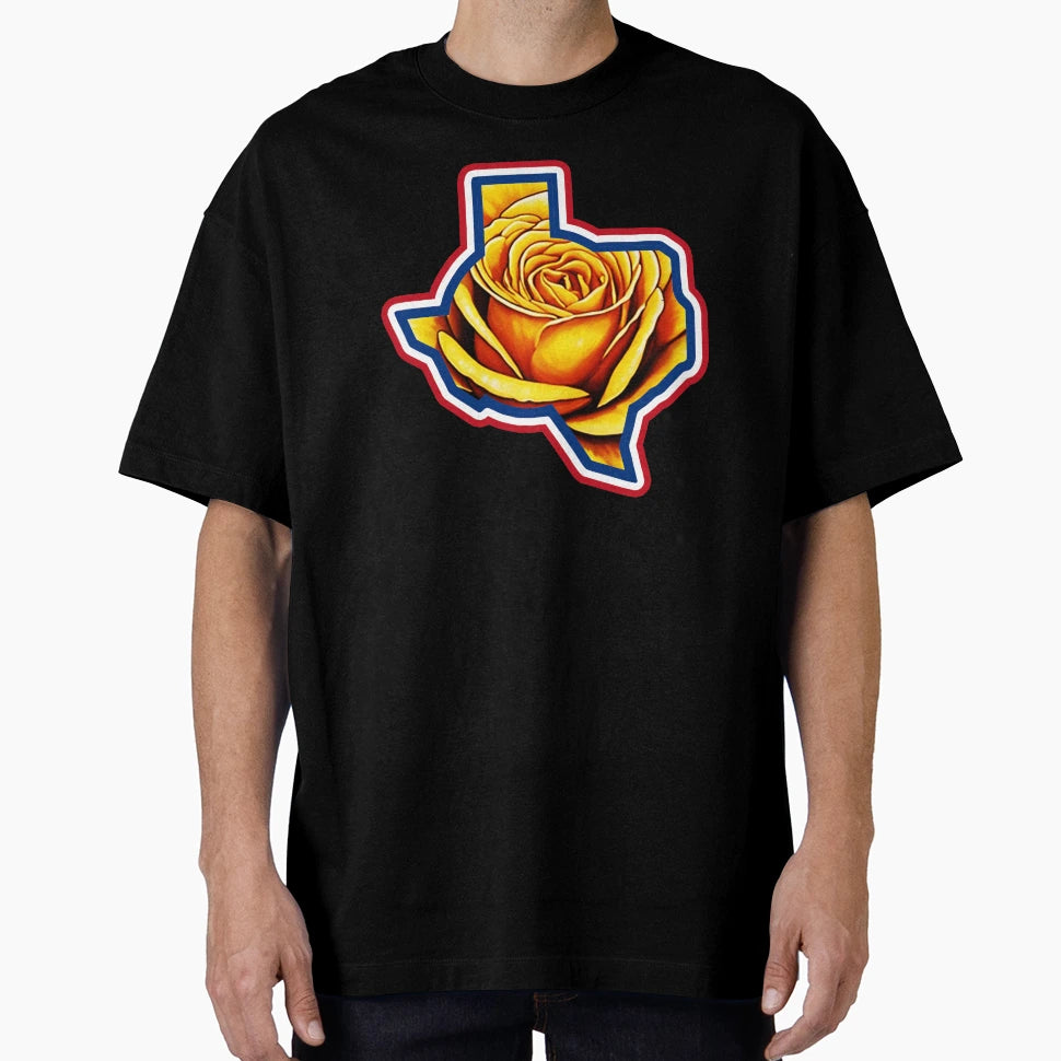 Yellow Rose Texas Usa Rosa Gallica T-Shirt - Casual Everyday Wear Men Women - T-Shirt, Sweatshirt, Hoodie