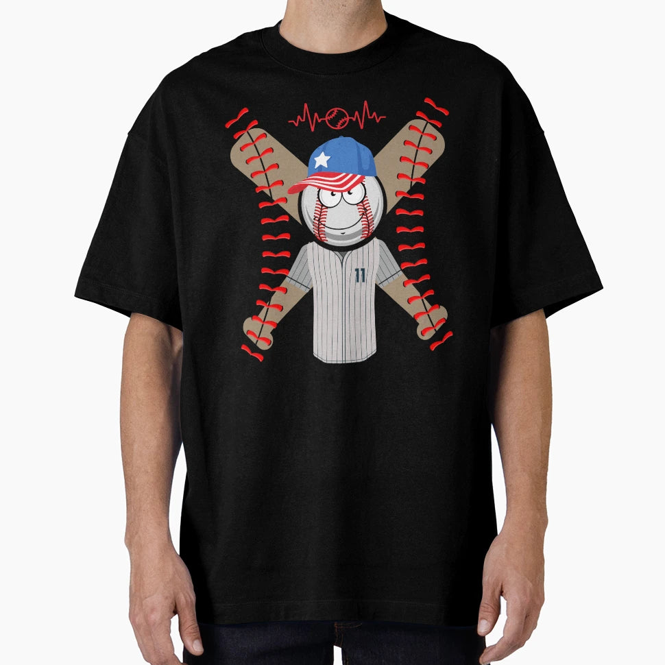 Baseball Guy T-Shirt - Aesthetic Graphic Men Women - T-Shirt, Sweatshirt, Hoodie