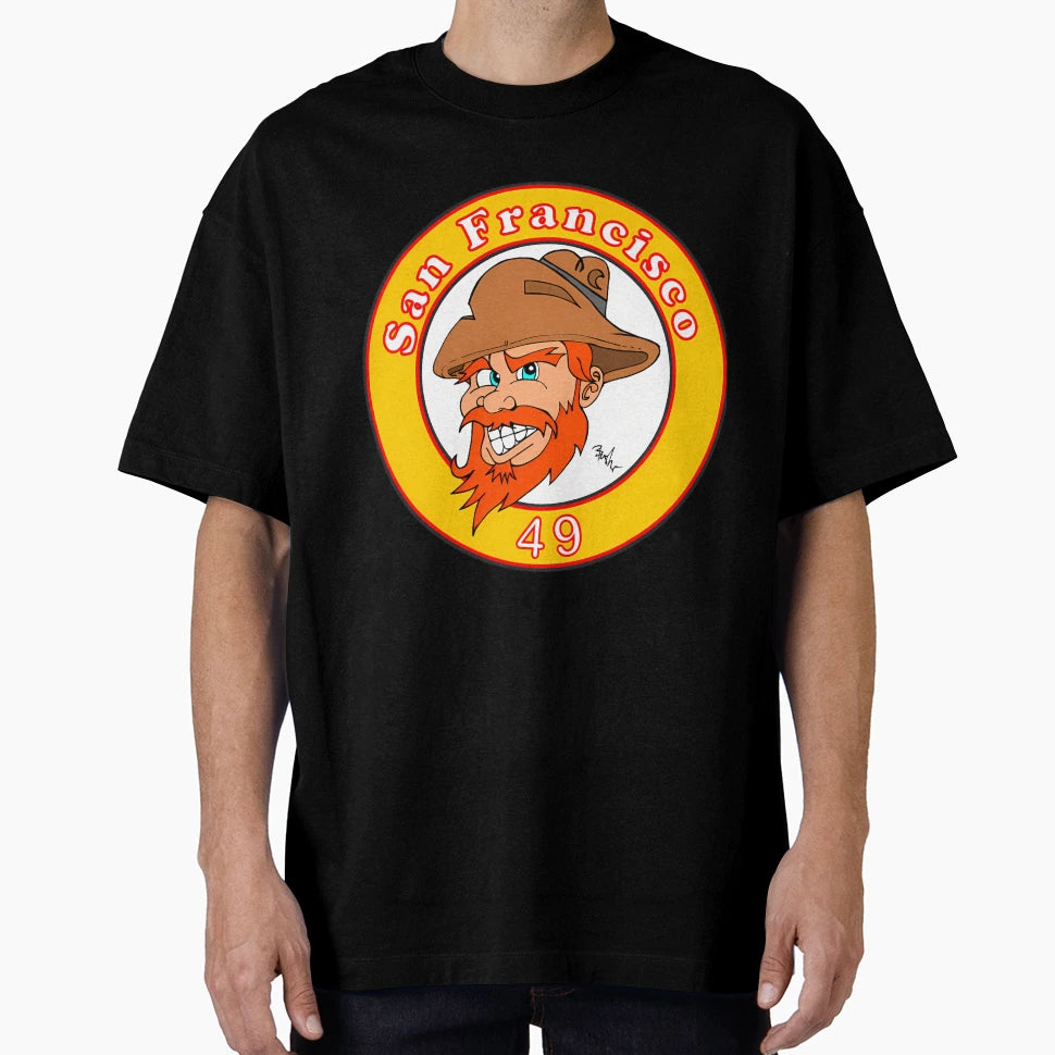 Bosko San Francisco Football 2 T-Shirt - Novelty Apparel Unisex - T-Shirt, Sweatshirt, Hoodie