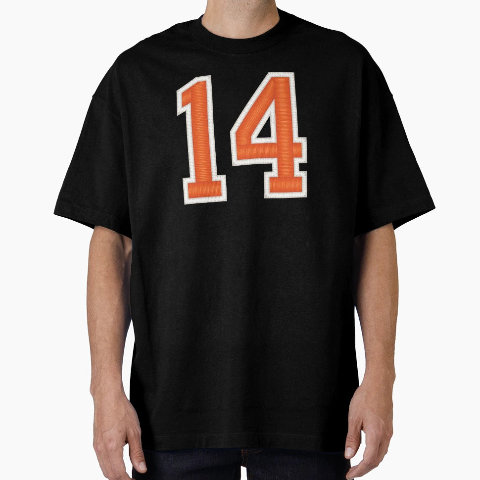 Sports Number 14 Jersey Fourteen T-Shirt - Fun Novelty Design Men Women - T-Shirt, Sweatshirt, Hoodie