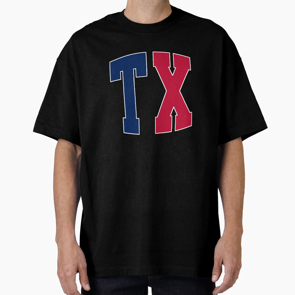 Texas State Abbreviation T-Shirt - Graphic Print for Adults - T-Shirt, Sweatshirt, Hoodie