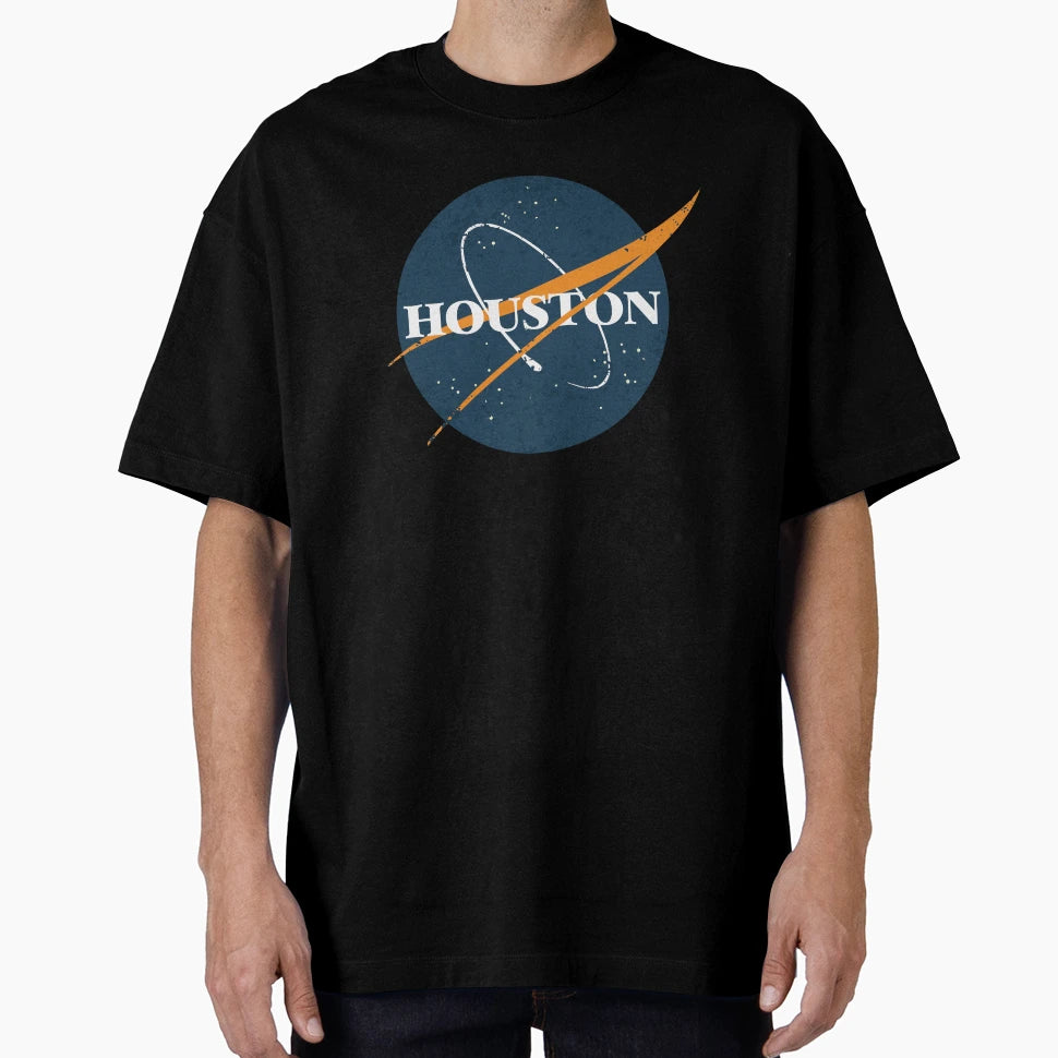 Houston Space T-Shirt - Novelty Apparel Unisex - T-Shirt, Sweatshirt, Hoodie