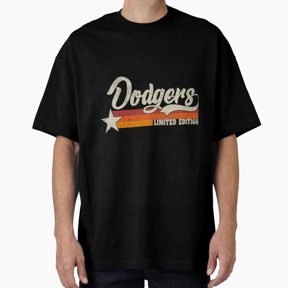 Dodgers Name Throwback T-Shirt - Streetwear Style Men Women - T-Shirt, Sweatshirt, Hoodie