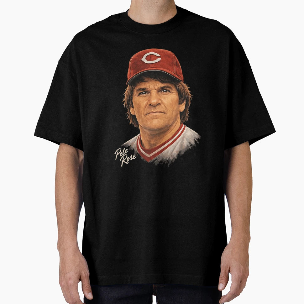 Pete Rose Baseball T-Shirt - Trendy Graphic for Adults - T-Shirt, Sweatshirt, Hoodie