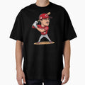Cincinnati Baseball Player 84 Chibi T-Shirt - Unique Graphic Unisex - T-Shirt, Sweatshirt, Hoodie
