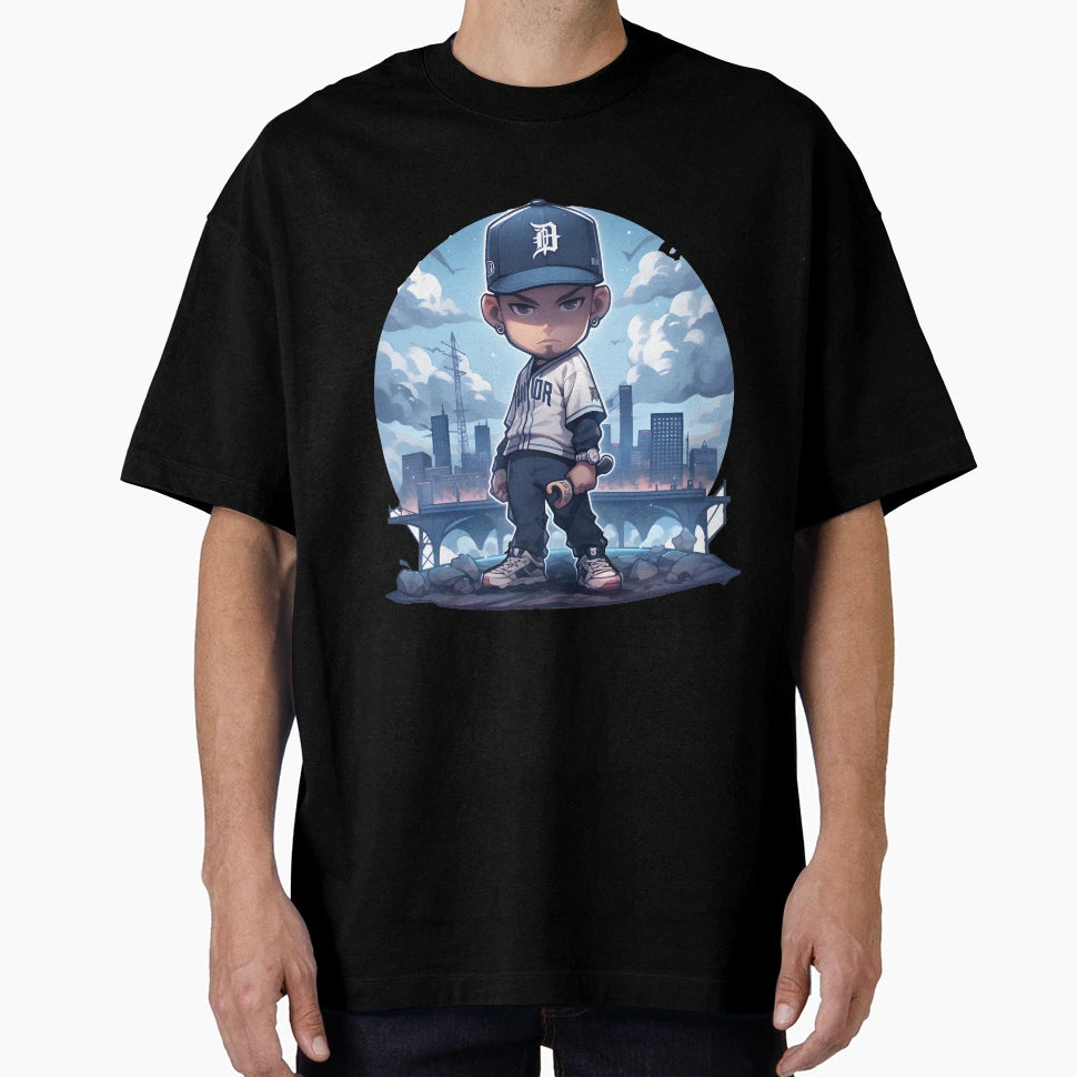 Eminem Cartoon Character T-Shirt - Custom Art Print Men Women - T-Shirt, Sweatshirt, Hoodie