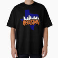 Houston Skyline Graffiti Texas T-Shirt - Casual Everyday Wear Men Women - T-Shirt, Sweatshirt, Hoodie