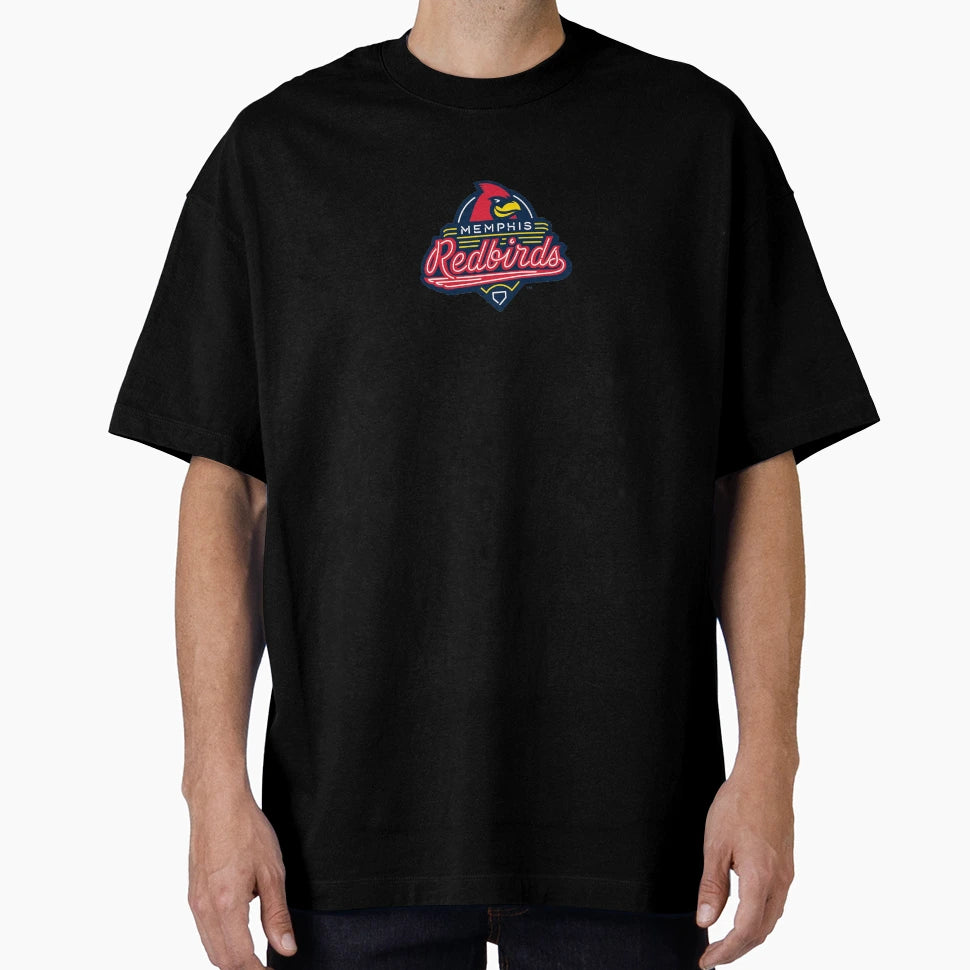 Memphis Redbirds T-Shirt - Custom Art Print Unisex - T-Shirt, Sweatshirt, Hoodie