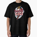 Baseball Gigi Lightning Bolt Leopard T-Shirt - Novelty Apparel for Adults - T-Shirt, Sweatshirt, Hoodie