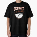 Detroit Baseball Minimalist City T-Shirt - Aesthetic Graphic for Adults - T-Shirt, Sweatshirt, Hoodie