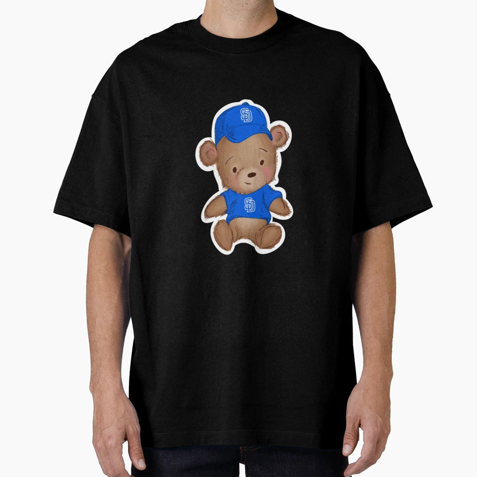San Diego Padres Bear T-Shirt - Aesthetic Graphic Men Women - T-Shirt, Sweatshirt, Hoodie