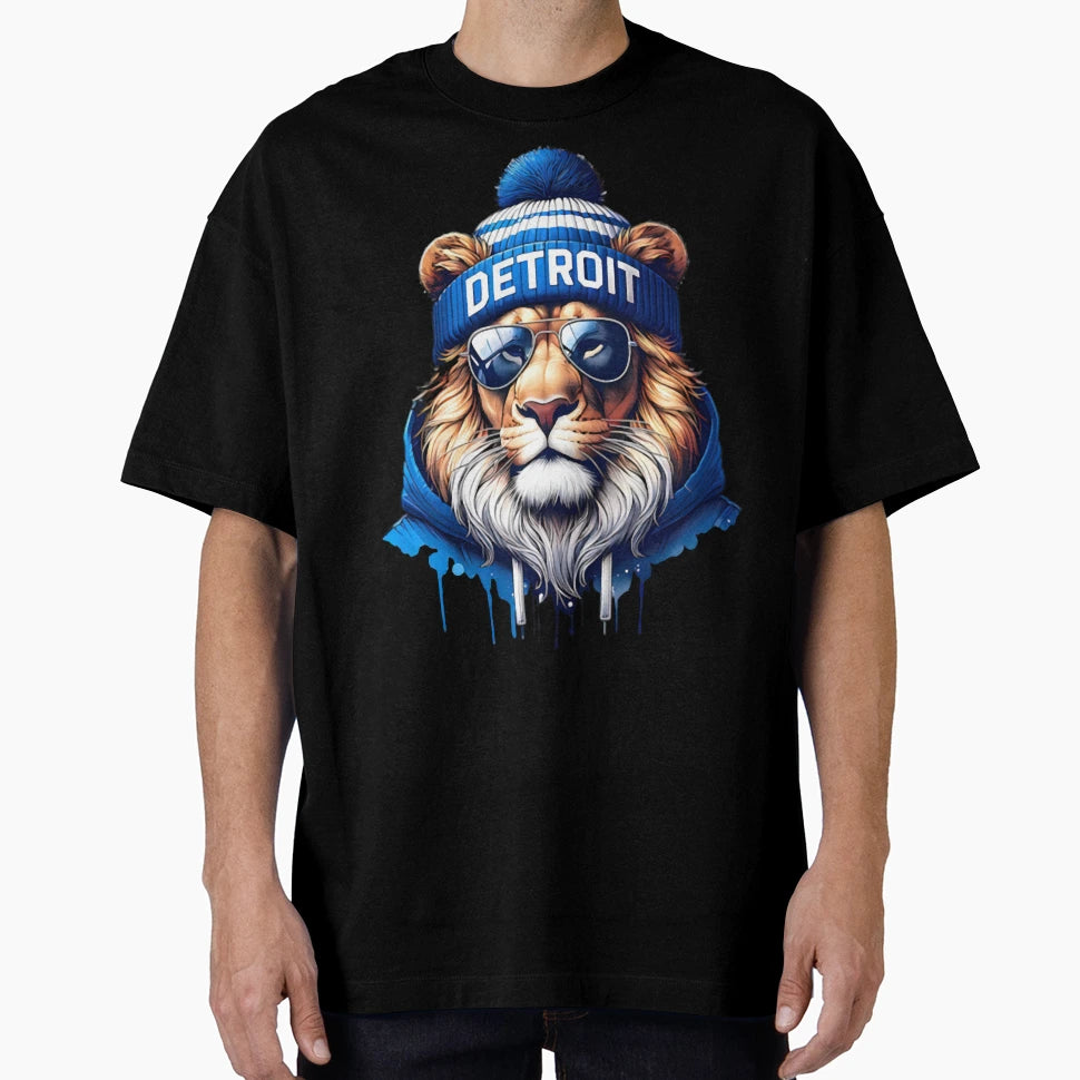 Detroit Lions T-Shirt - Graphic Print Men Women - T-Shirt, Sweatshirt, Hoodie