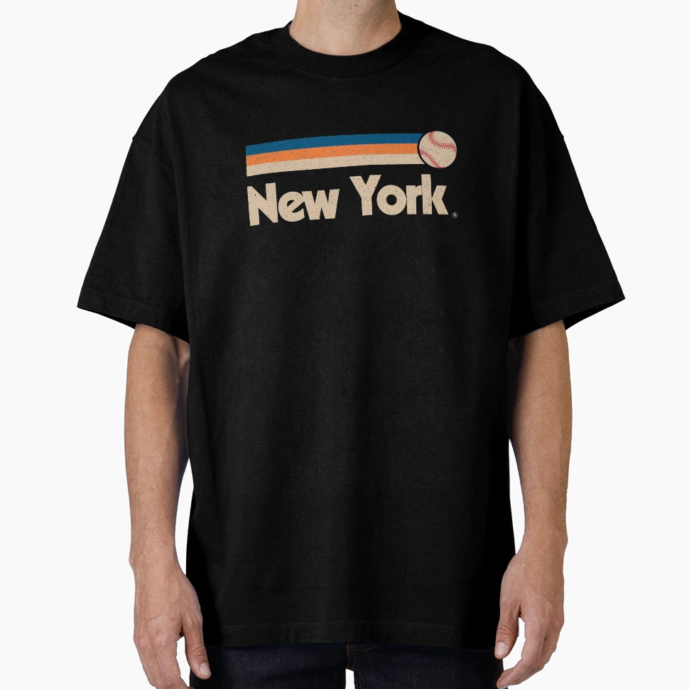 New York Baseball Softball City New T-Shirt - Custom Art Print Men Women - T-Shirt, Sweatshirt, Hoodie