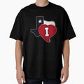 I Love Texas T-Shirt - Custom Art Print for Adults - T-Shirt, Sweatshirt, Hoodie
