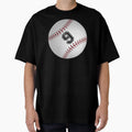 Baseball Ball Number 9 Nine T-Shirt - Custom Art Print Men Women - T-Shirt, Sweatshirt, Hoodie