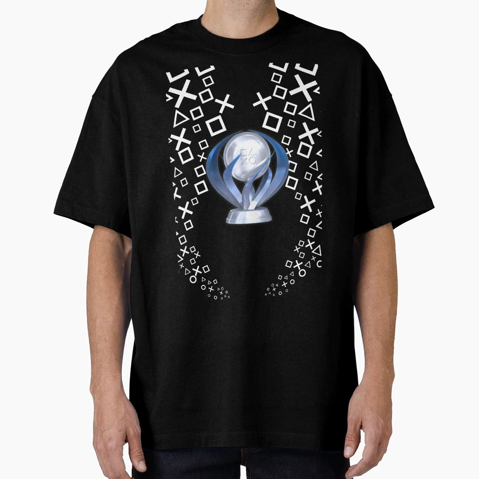 Platinum Trophy T-Shirt - Minimalist Print for Adults - T-Shirt, Sweatshirt, Hoodie