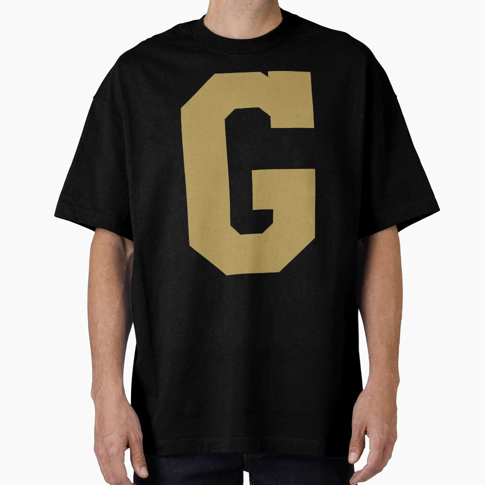 Alphabet Gold G Sports Letter G T-Shirt - Novelty Apparel Unisex - T-Shirt, Sweatshirt, Hoodie
