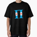 Chicago Pi Greek Letter T-Shirt - Minimalist Print Men Women - T-Shirt, Sweatshirt, Hoodie