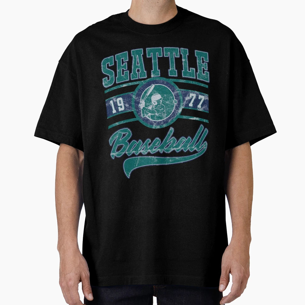 Seattle Baseball T-Shirt - Minimalist Print for Adults - T-Shirt, Sweatshirt, Hoodie