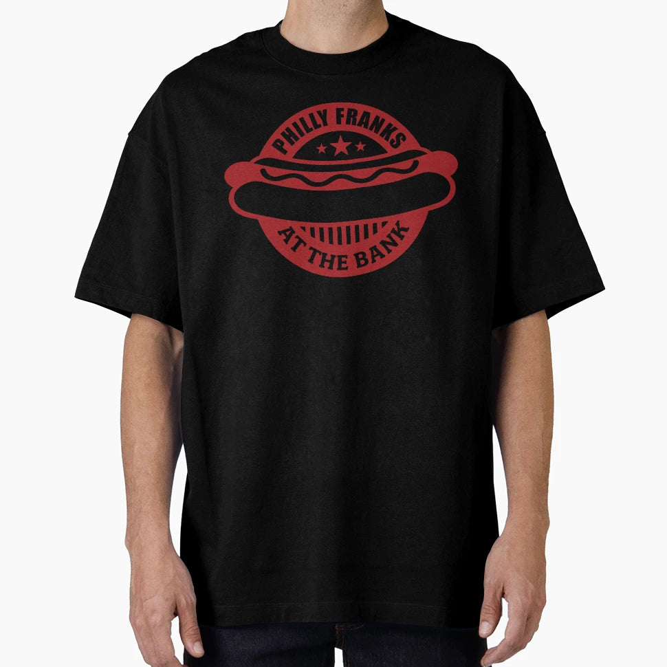 Philly Franks Bank T-Shirt - Fun Novelty Design for Adults - T-Shirt, Sweatshirt, Hoodie