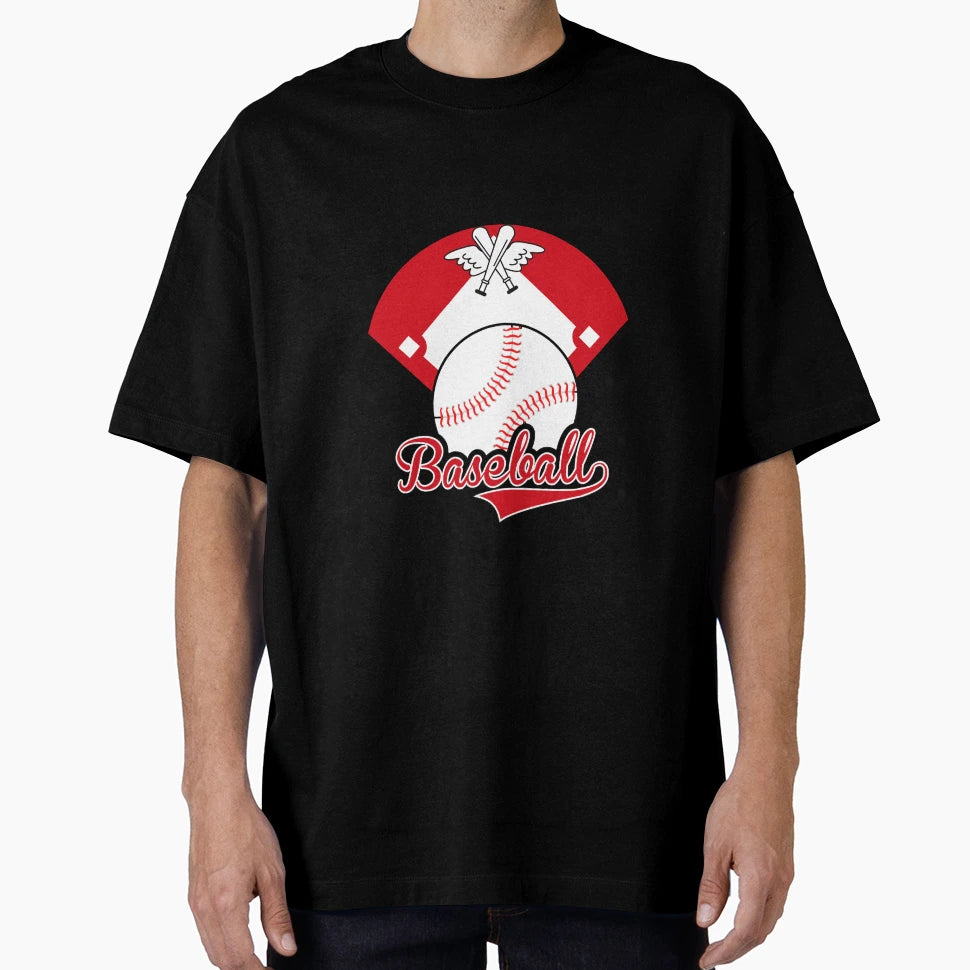 Baseball No Place Like Home T-Shirt - Trendy Graphic for Adults - T-Shirt, Sweatshirt, Hoodie