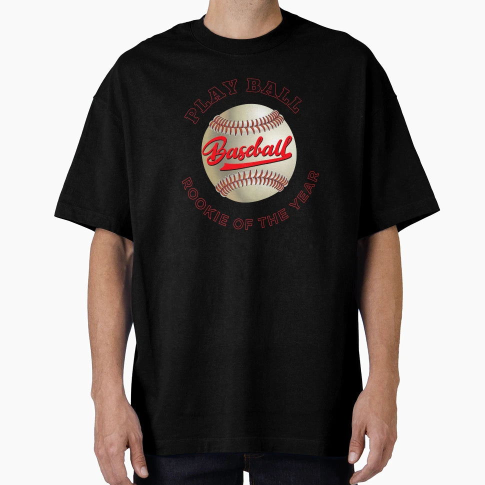 Play Ball Rookie Year T-Shirt - Graphic Print for Adults - T-Shirt, Sweatshirt, Hoodie