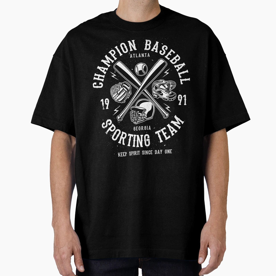 Champion Baseball Sporting Team T-Shirt - Streetwear Style Unisex - T-Shirt, Sweatshirt, Hoodie