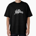 Los Angeles White T-Shirt - Custom Art Print for Adults - T-Shirt, Sweatshirt, Hoodie