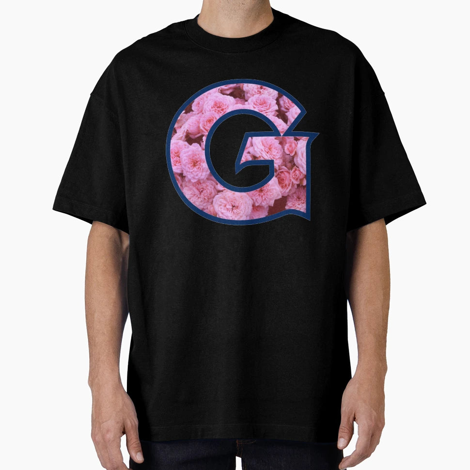 Floral Georgetown T-Shirt - Graphic Print for Adults - T-Shirt, Sweatshirt, Hoodie