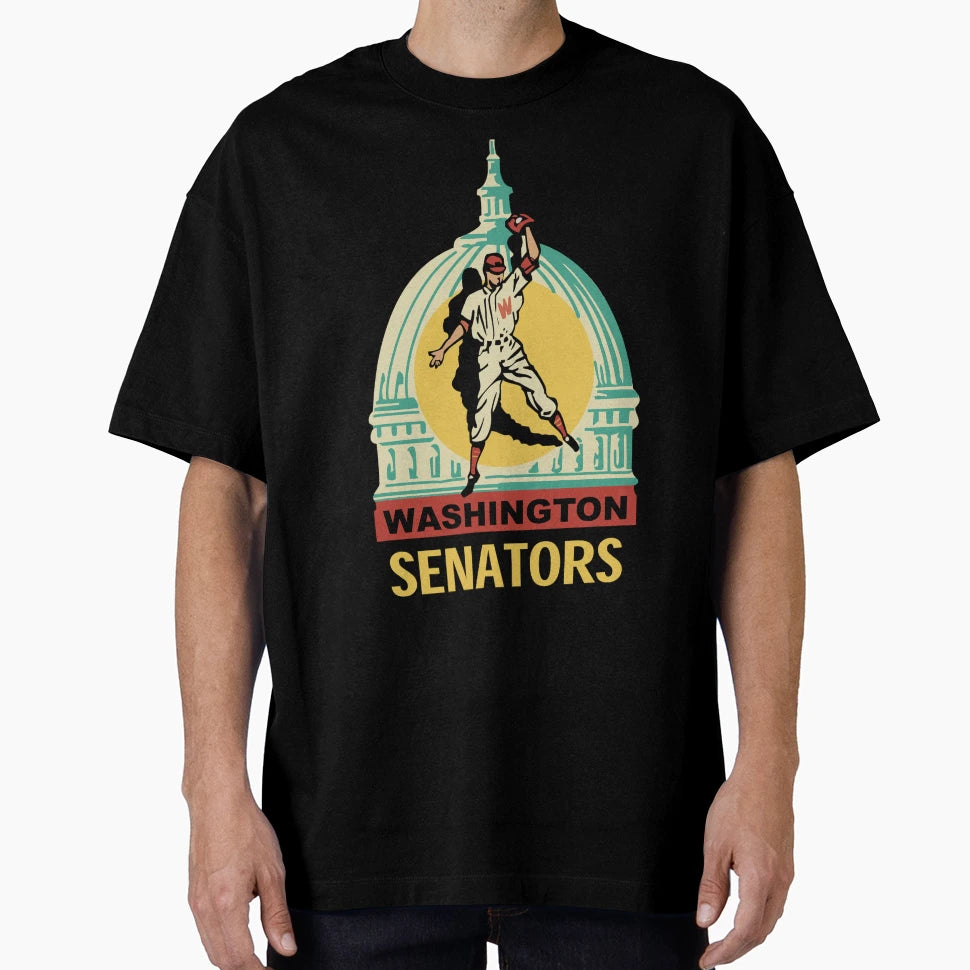 Senators Baseball T-Shirt - Fun Novelty Design for Adults - T-Shirt, Sweatshirt, Hoodie