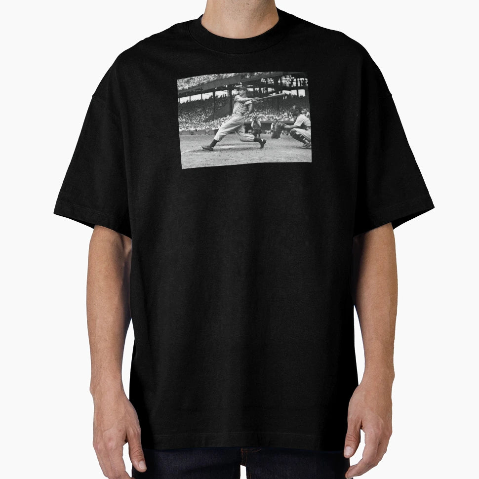 Joe Dimaggio Hits Out T-Shirt - Unique Graphic Unisex - T-Shirt, Sweatshirt, Hoodie