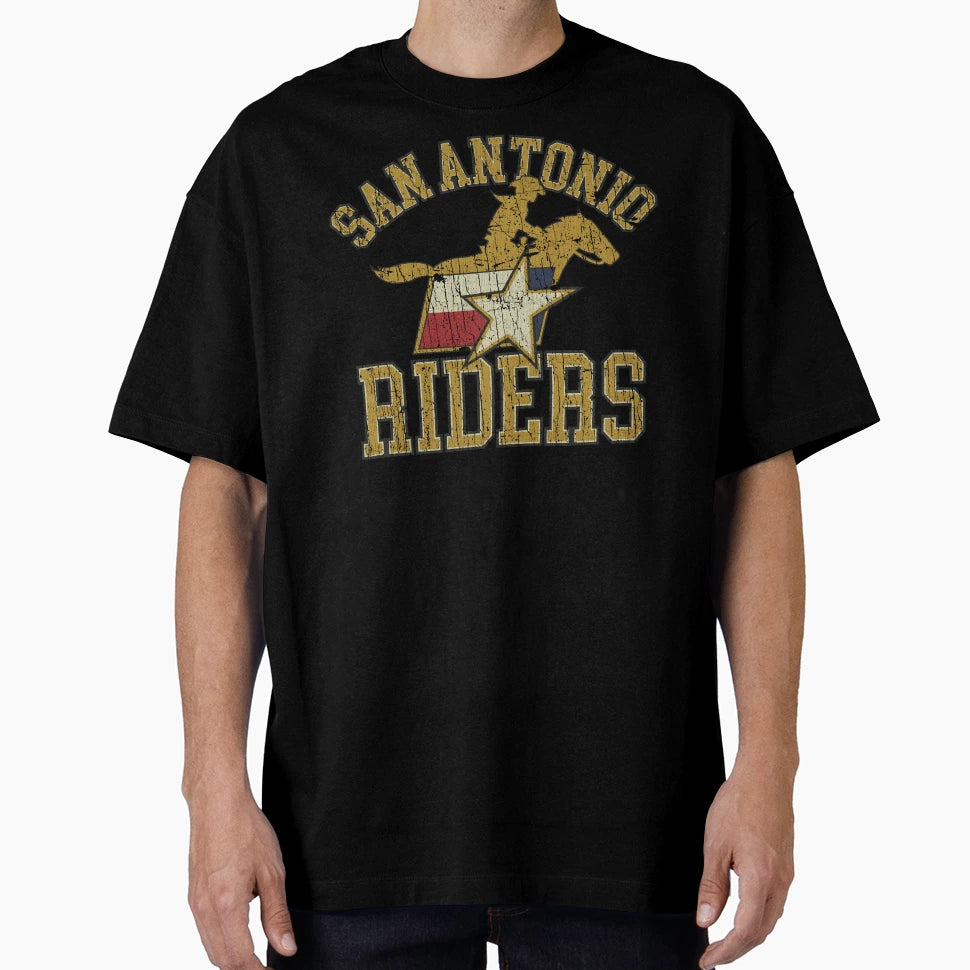 San Antonio Riders 1991 T-Shirt - Minimalist Print Unisex - T-Shirt, Sweatshirt, Hoodie