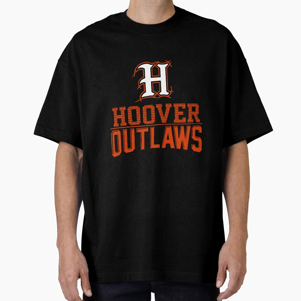 Hoover Outlaws All Star Baseball T-Shirt - Unique Graphic for Adults - T-Shirt, Sweatshirt, Hoodie
