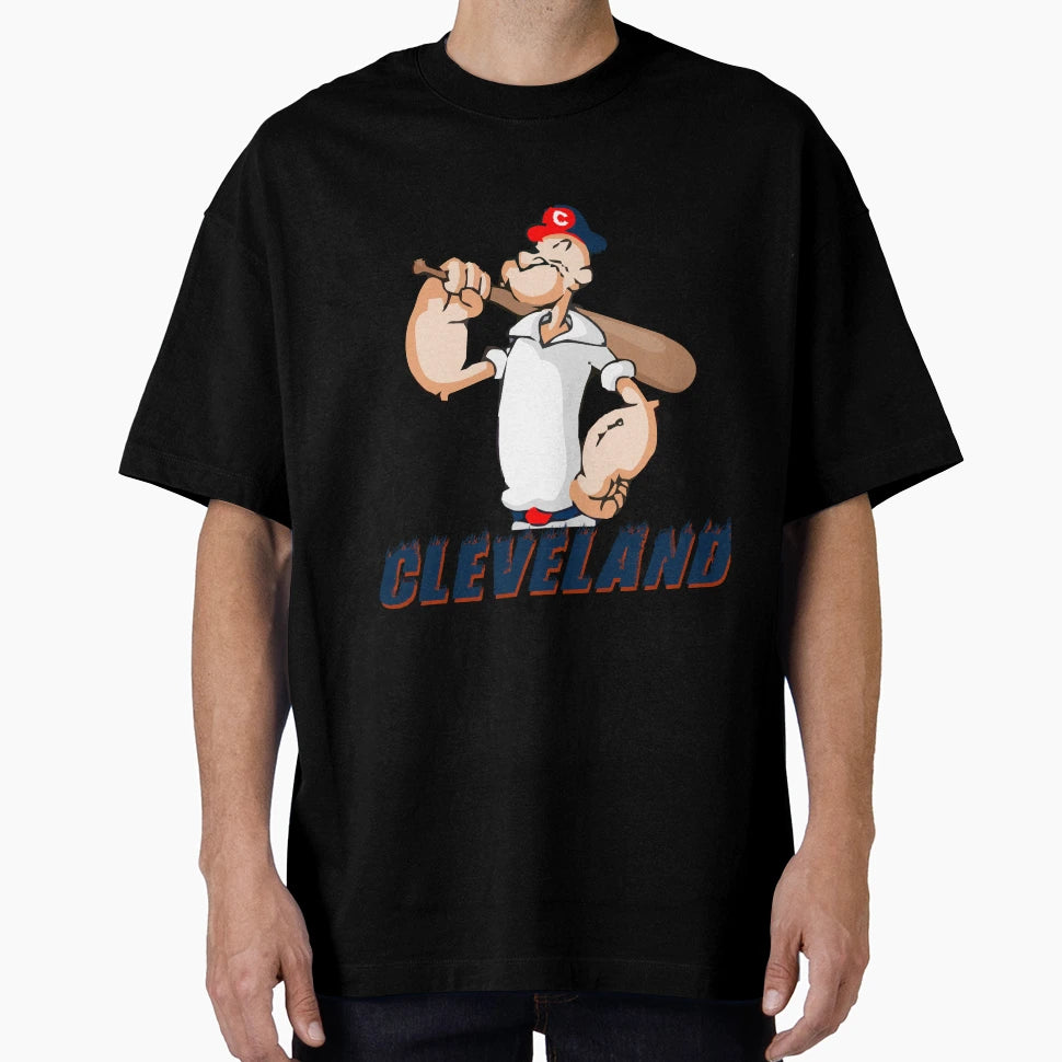 Popeye Cleveland T-Shirt - Minimalist Print Unisex - T-Shirt, Sweatshirt, Hoodie