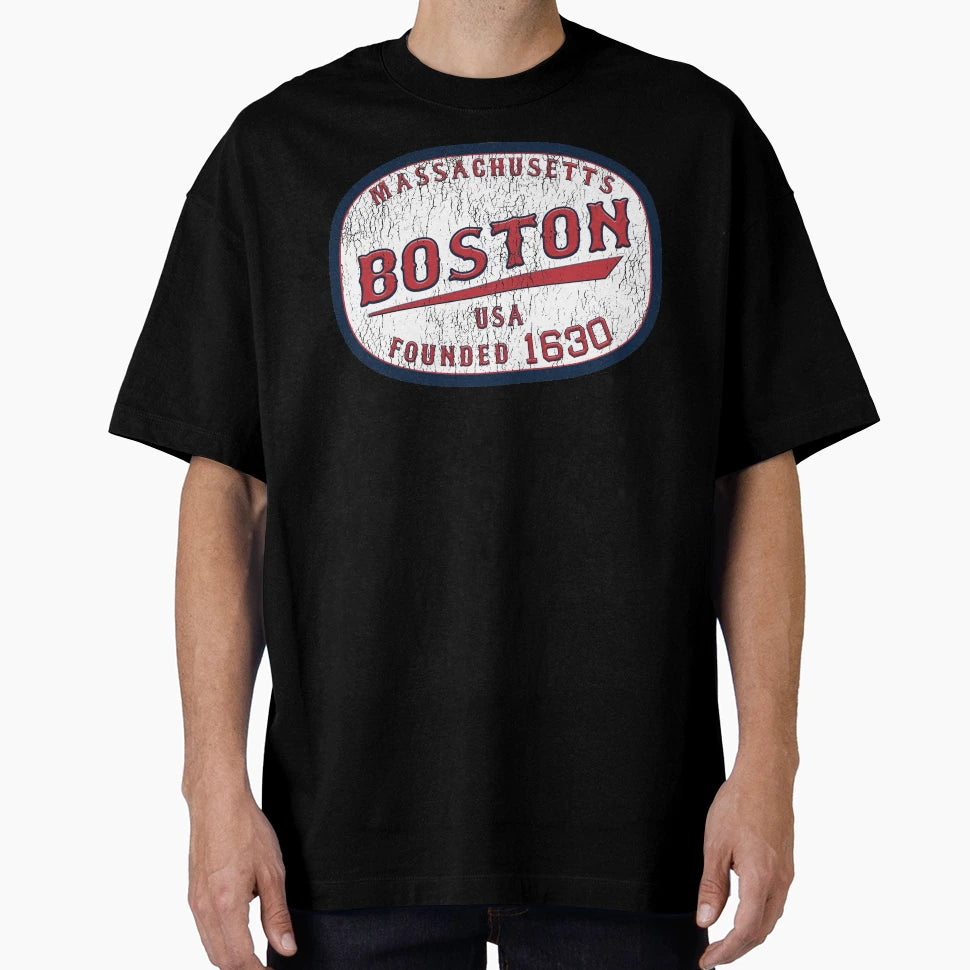 Boston Massachusetts T-Shirt - Unique Graphic Unisex - T-Shirt, Sweatshirt, Hoodie