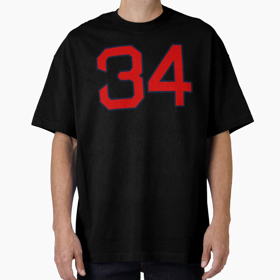 Boston Number 34 And Papi T-Shirt - Casual Everyday Wear Unisex - T-Shirt, Sweatshirt, Hoodie