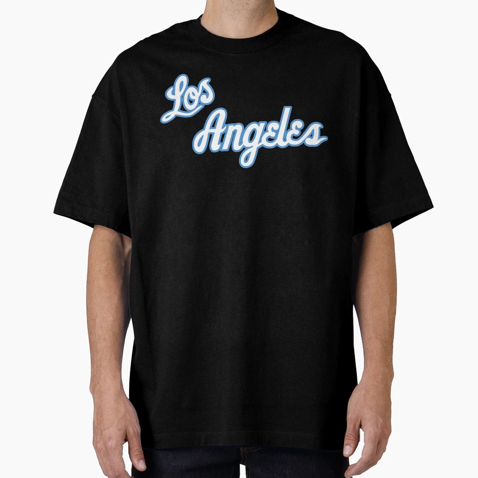 Los Angeles Cursive T-Shirt - Streetwear Style for Adults - T-Shirt, Sweatshirt, Hoodie